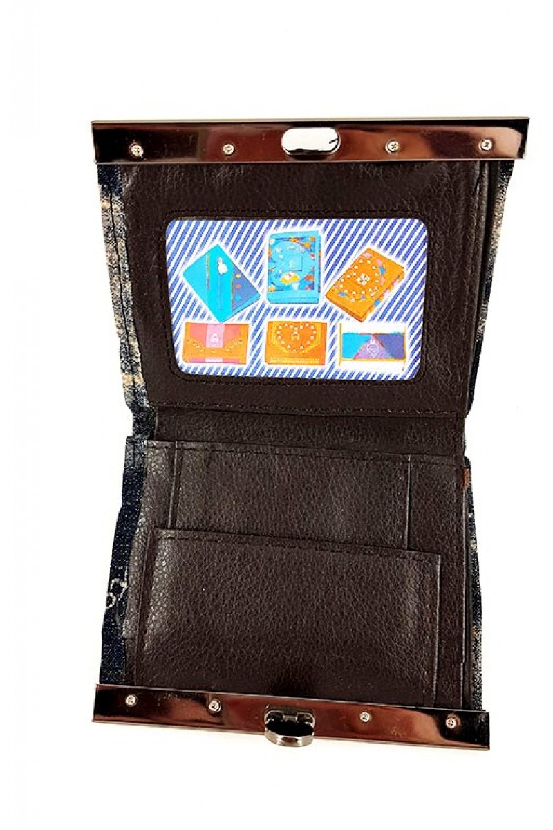 DENIM PINIGINĖ (MINI)